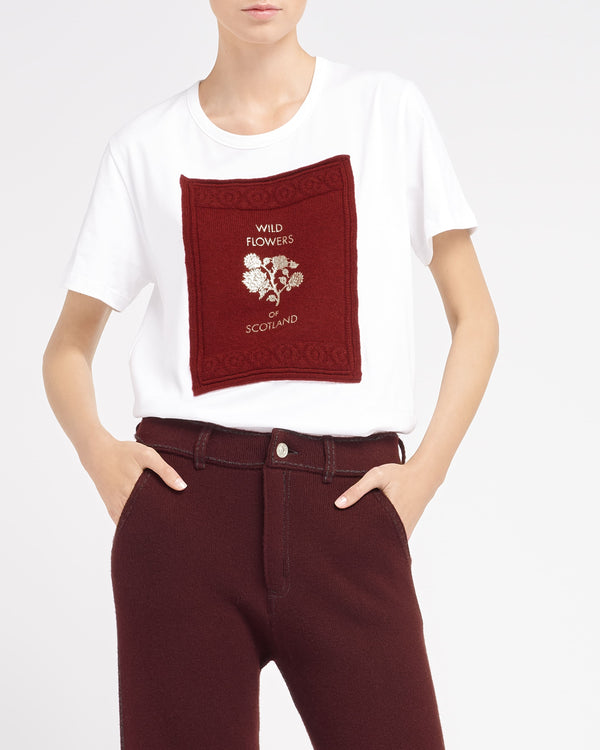 Barrie T-Shirt Avec Patch En Cachemire Imprimé