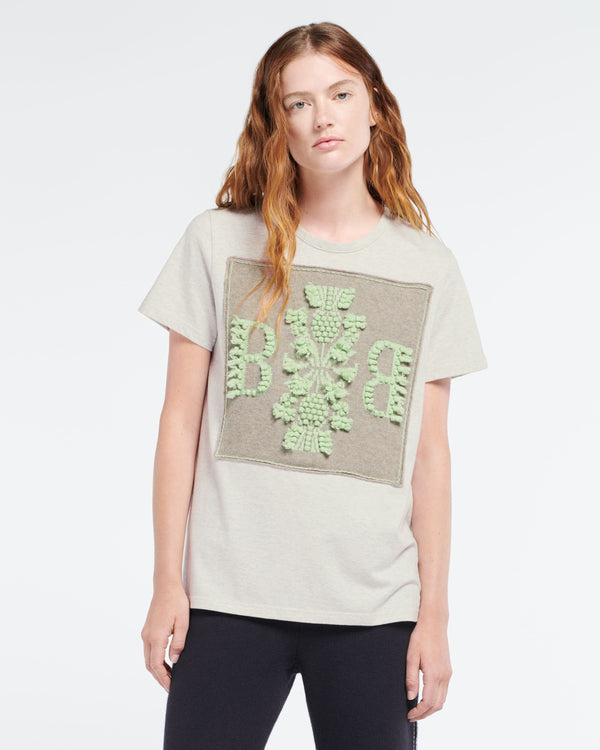 Barrie T-Shirt Avec Patch Logo B En Cachemire
