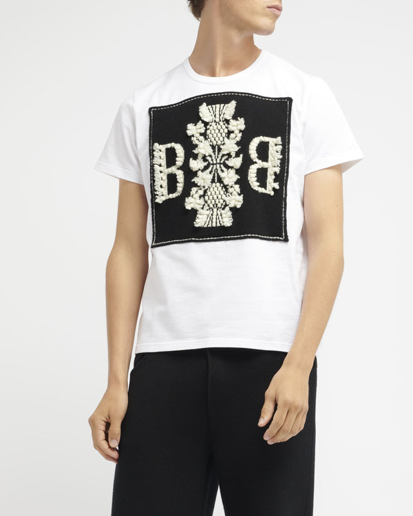 Barrie T-Shirt Avec Patch Logo B En Cachemire
