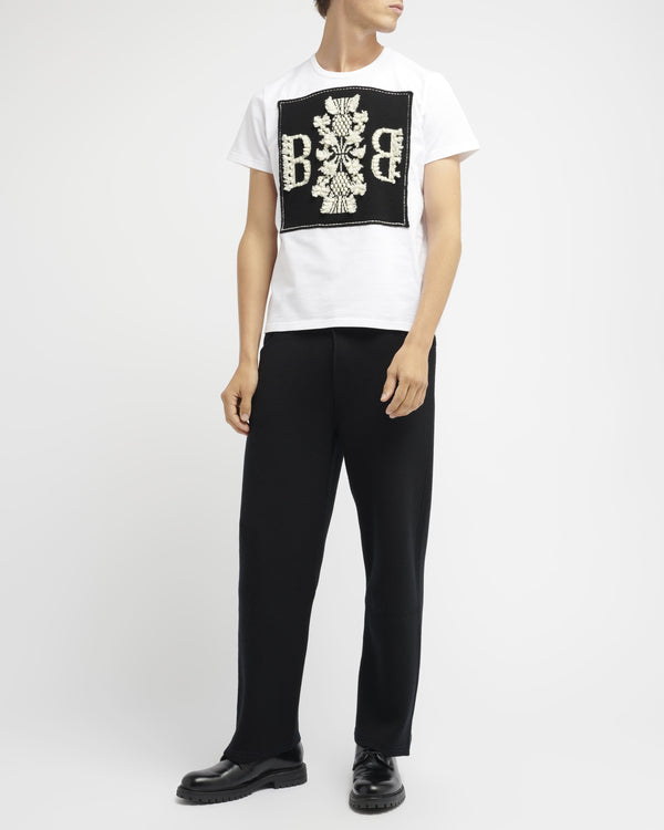 Barrie T-Shirt Avec Patch Logo B En Cachemire