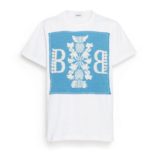Barrie T-Shirt Avec Patch Logo B En Cachemire