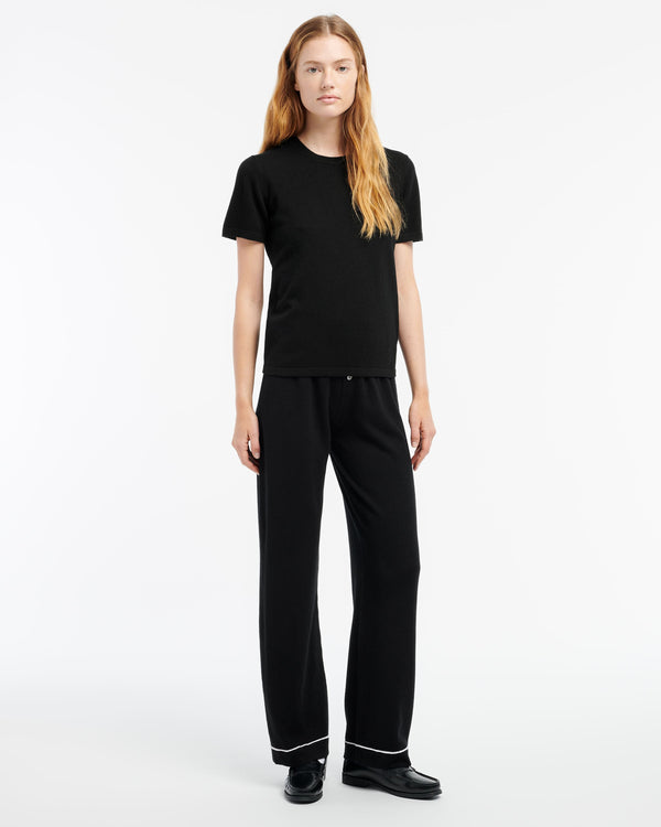 Barrie Top En Cachemire Et Soie