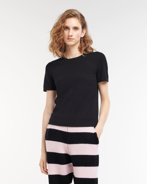 Barrie Top En Cachemire Et Soie