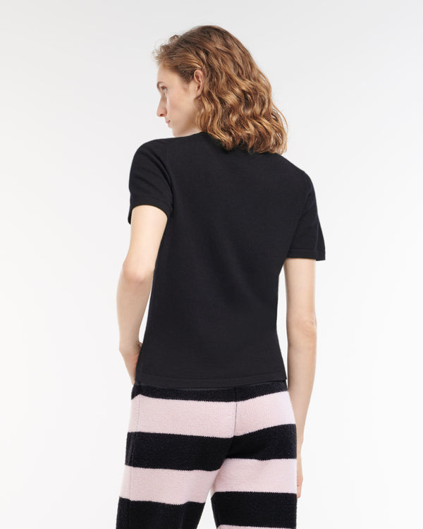 Barrie Top En Cachemire Et Soie