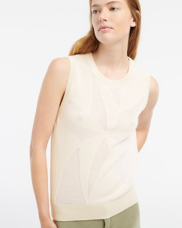 Barrie Top En Cachemire Ultra Fin Et Coton