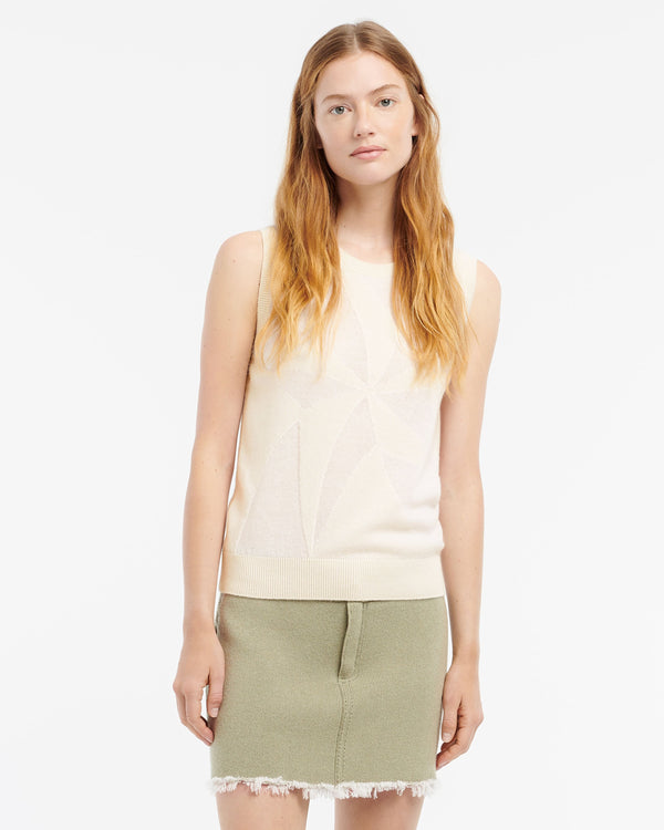Barrie Top En Cachemire Ultra Fin Et Coton