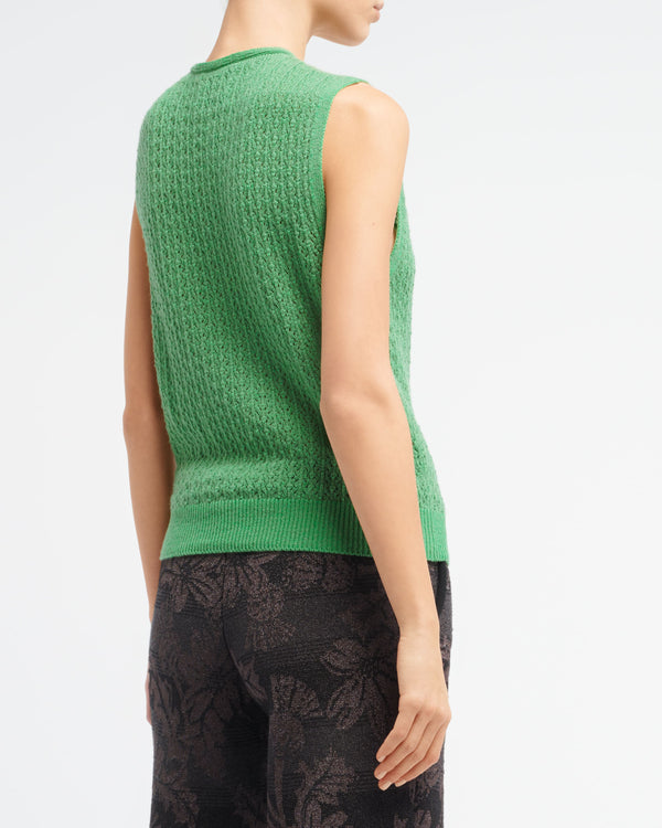 Barrie Top En Dentelle Cachemire