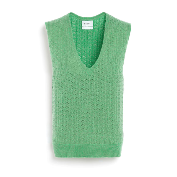 barrie Top en dentelle cachemire