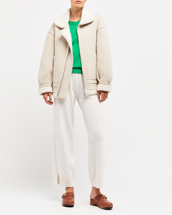 Barrie Veste Bombardier En Cachemire Et Alpaga