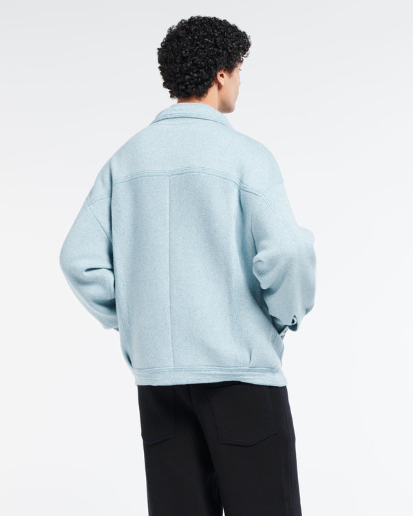 Barrie Veste Denim Oversize En Cachemire Et Coton