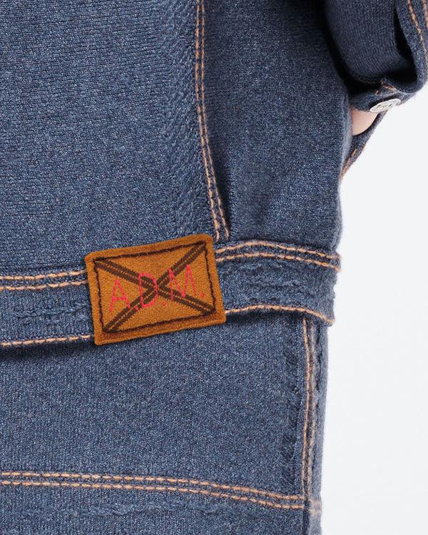 Barrie Veste Denim Oversize En Cachemire Et Coton