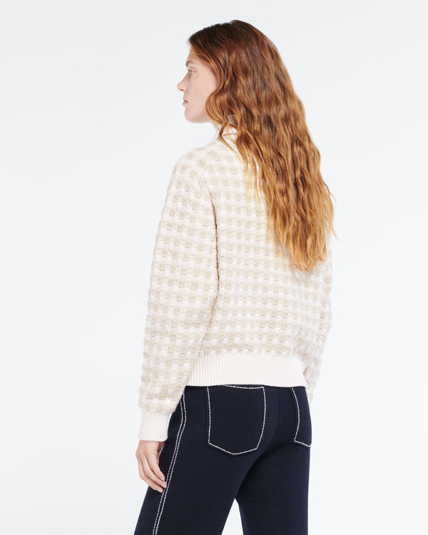 Barrie Veste En Cachemire à Motif Vichy