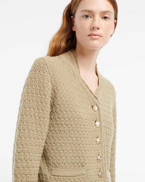 Barrie Veste En Tweed De Cachemire