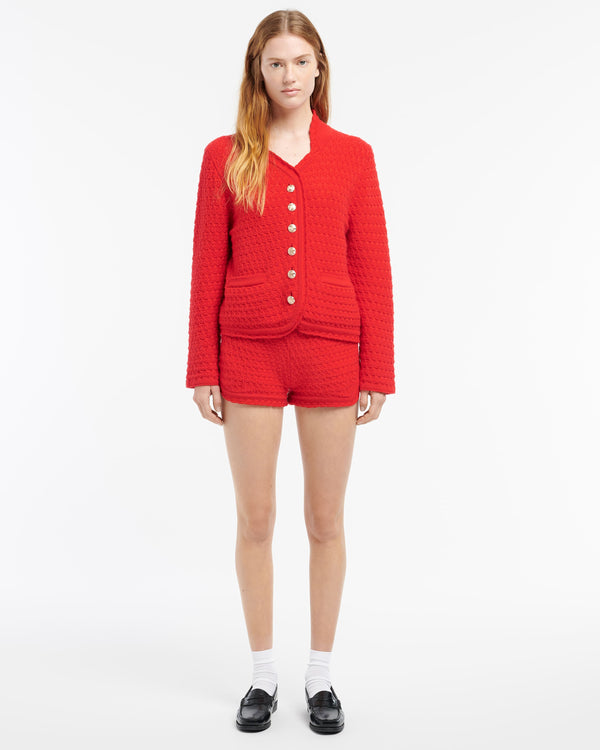 Barrie Veste En Tweed De Cachemire