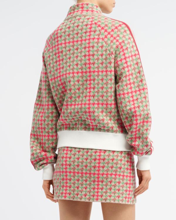 Barrie Blouson En Cachemire Et Laine à Motif Pied-de-poule