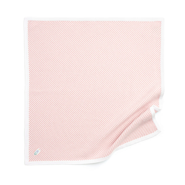 barrie Foulard à fines rayures en cachemire et coton