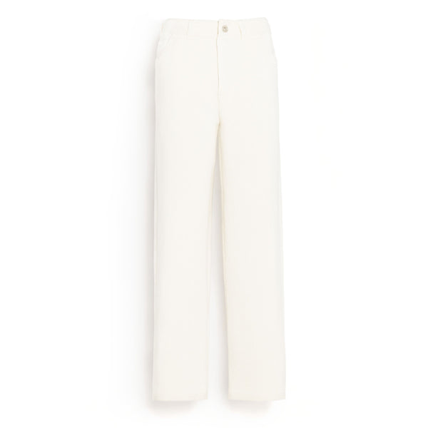 barrie Pantalon Denim boyfriend en cachemire et coton