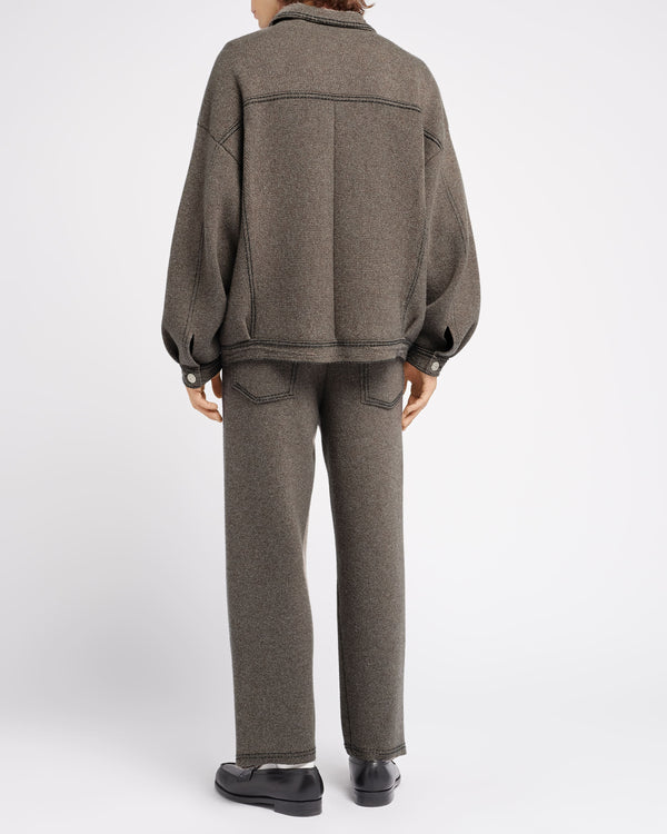 Barrie Pantalon Denim Classique En Cachemire Et Coton