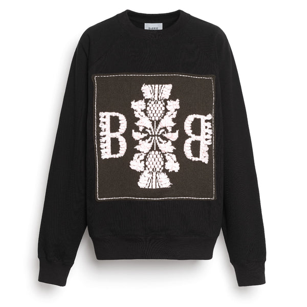 Barrie Sweat En Coton Avec Patch Logo B En Cachemire