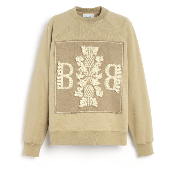 Barrie Sweat En Coton Avec Patch Logo B En Cachemire