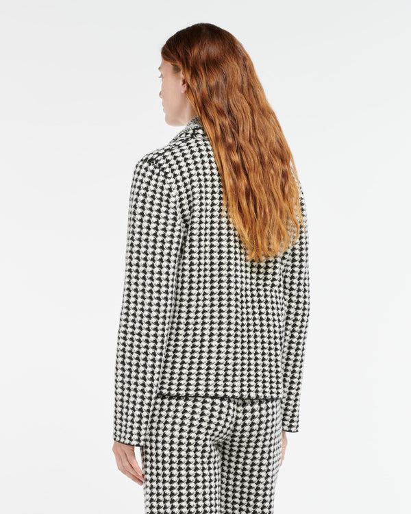 Barrie Veste De Tailleur En Cachemire à Motif Pied-de-poule