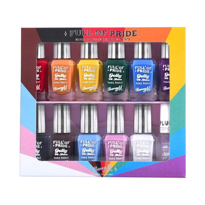 barry m Full of Pride 12 Nail Paint Gift Set