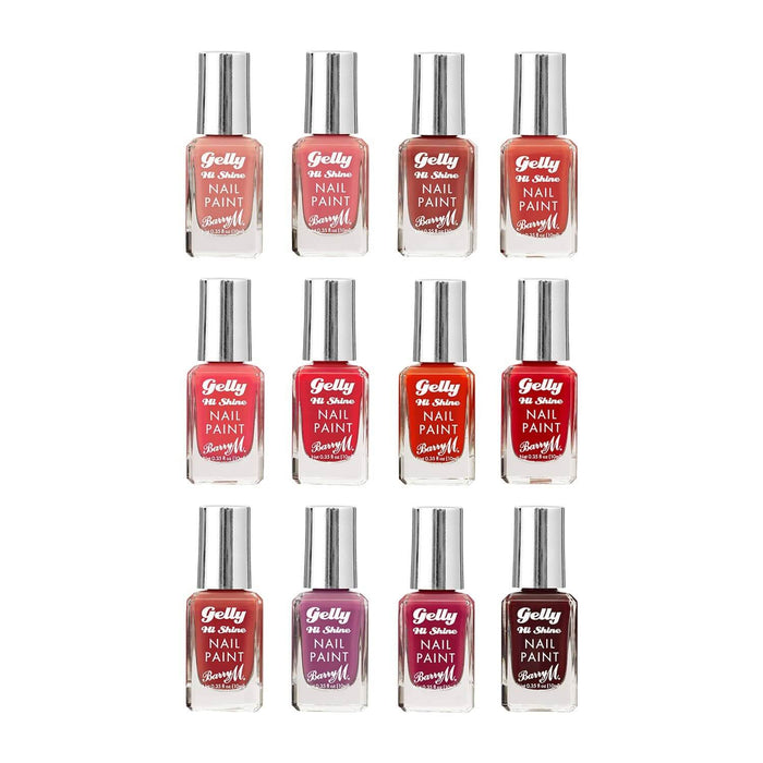 Barry M Gelly Hi Shine Nail Paint Vault