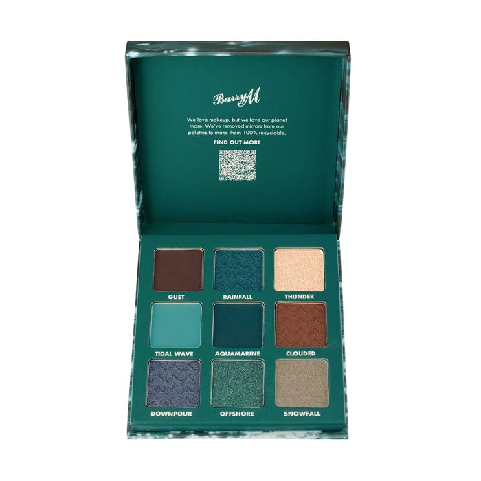 barry m Sea Storm Eyeshadow Palette