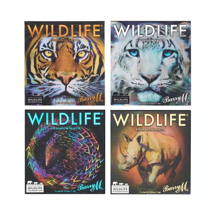 barry m WILDLIFE® 4 Eyeshadow Palette Bundle