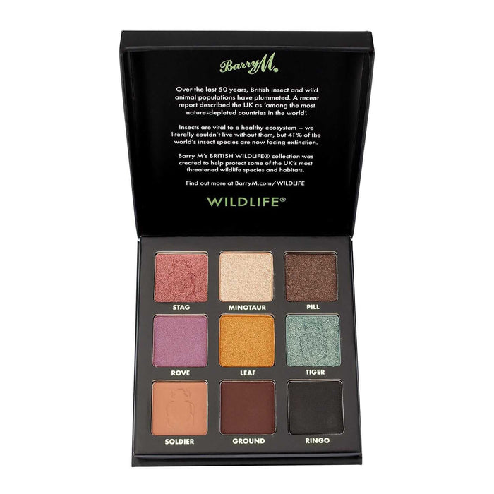 Barry M WILDLIFE® Eyeshadow Charity Palette