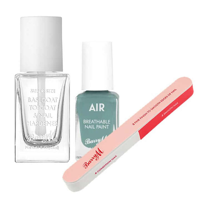 barry m Nail Paint Saver Set - Air Breathable Green Pure