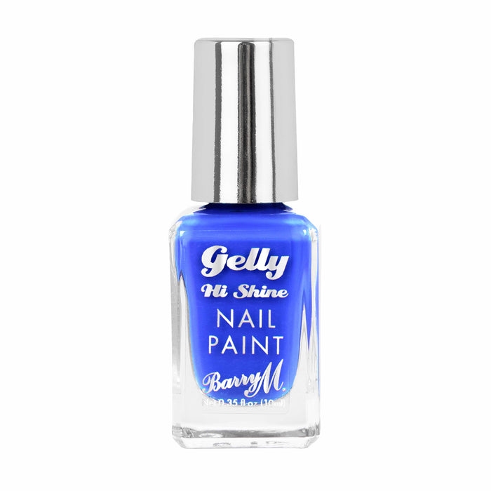 Barry M Nail Paint Saver Set - Gelly Hi Shine Blue Guava