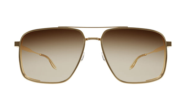 Barton Perreira 007 Scaramanga Black Satin / Gold / Noir (AR) With Breath Logo