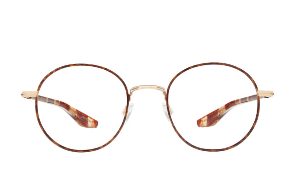 barton perreira Caster Optical Gold / Tortoise Enamel / Crystal / Chestnut