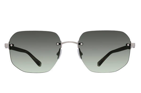 barton perreira Quinn Sulcata Tortoise / Silver / Laurel Gradient (AR)