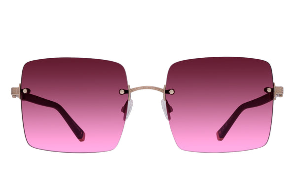 barton perreira Roxanne Oxblood / Rose Gold / Cedar Rose Gradient (AR)