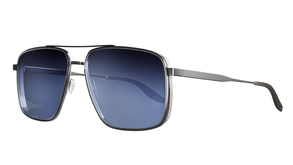 Barton Perreira Scaramanga Gun Metal / Silver / Steel Blue (AR)