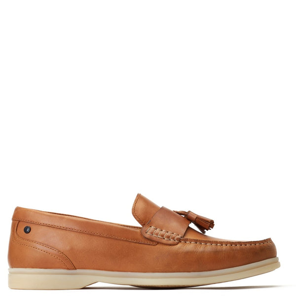 Base London Bonito Nubuck Loafers Tan