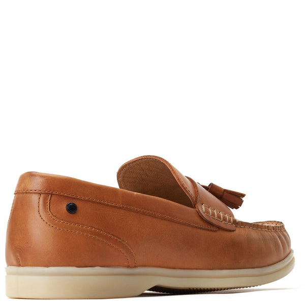 Base London Bonito Nubuck Loafers Tan