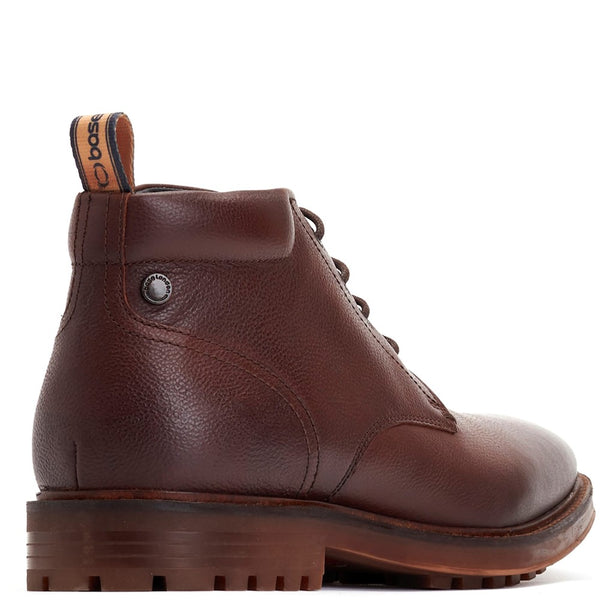 Base London Canmore Grain Chukka Boots Brown