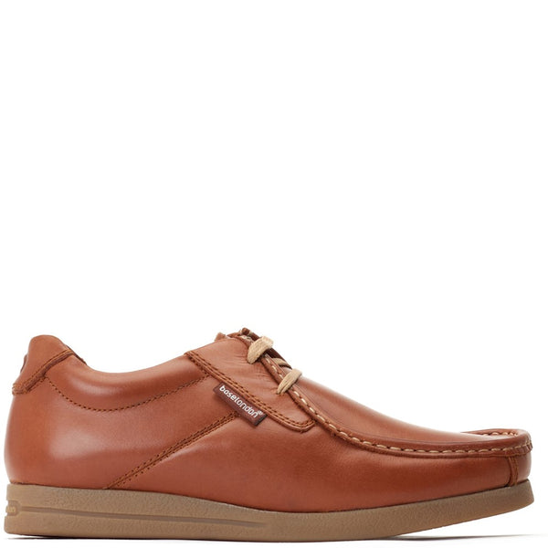 base london Event Waxy Moc Toe Shoes Tan