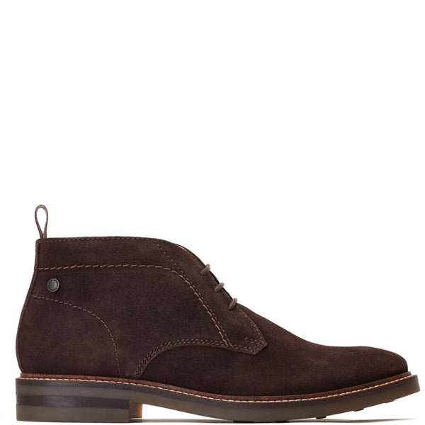 Base London Knebworth Suede Chukka Boots Brown
