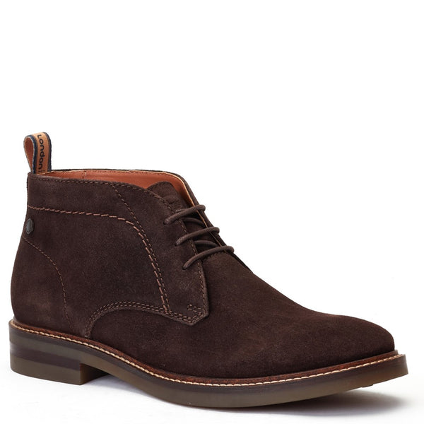 Base London Knebworth Suede Chukka Boots Brown