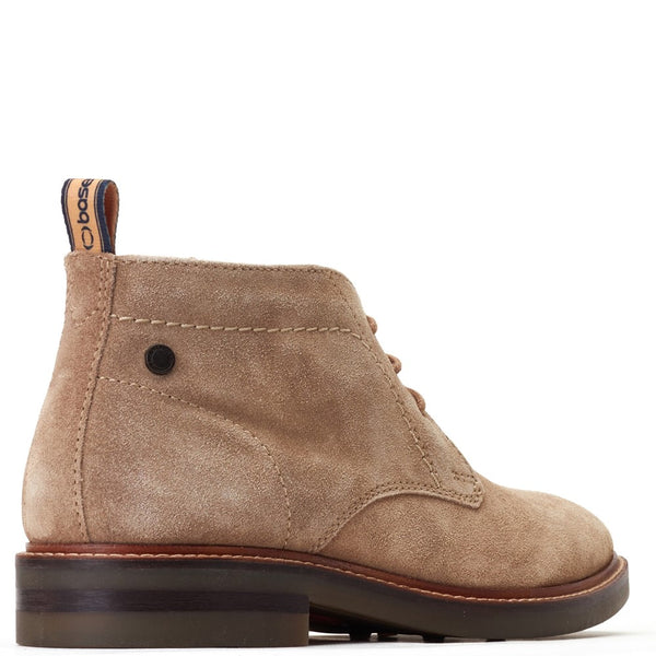 Base London Knebworth Suede Chukka Boots Sand
