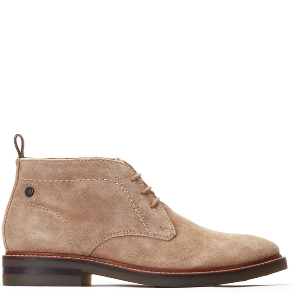 base london Knebworth Suede Chukka Boots Sand