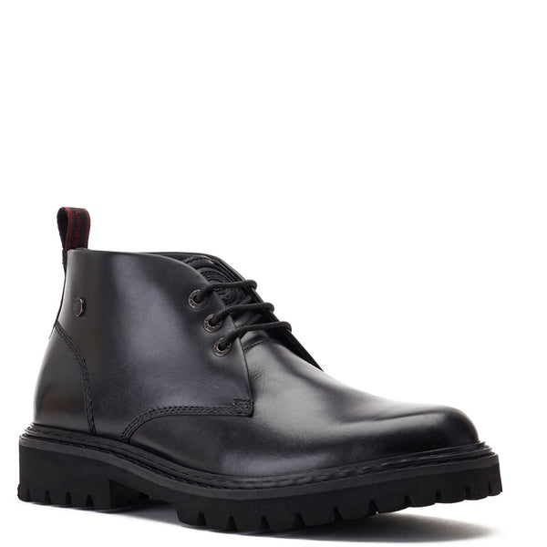 Base London Lomax Pull Up Chukka Boots