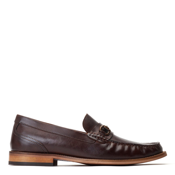 base london Madison Washed Loafers Brown