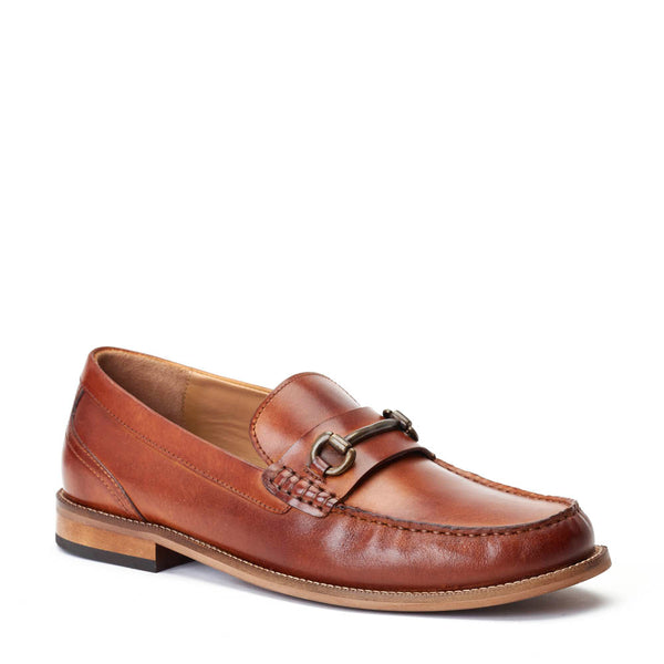 Base London Madison Washed Loafers Tan
