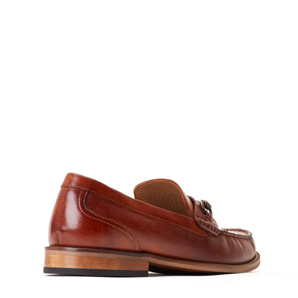 Base London Madison Washed Loafers Tan