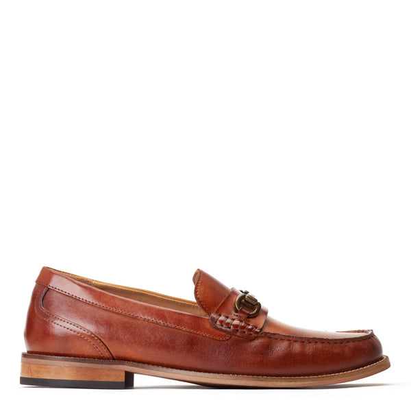 base london Madison Washed Loafers Tan